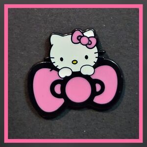 Sanrio Hello Kitty w/ Bow 1" Enamel Pin